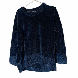 EUC Zara Knit Black Chunky Sweater Small